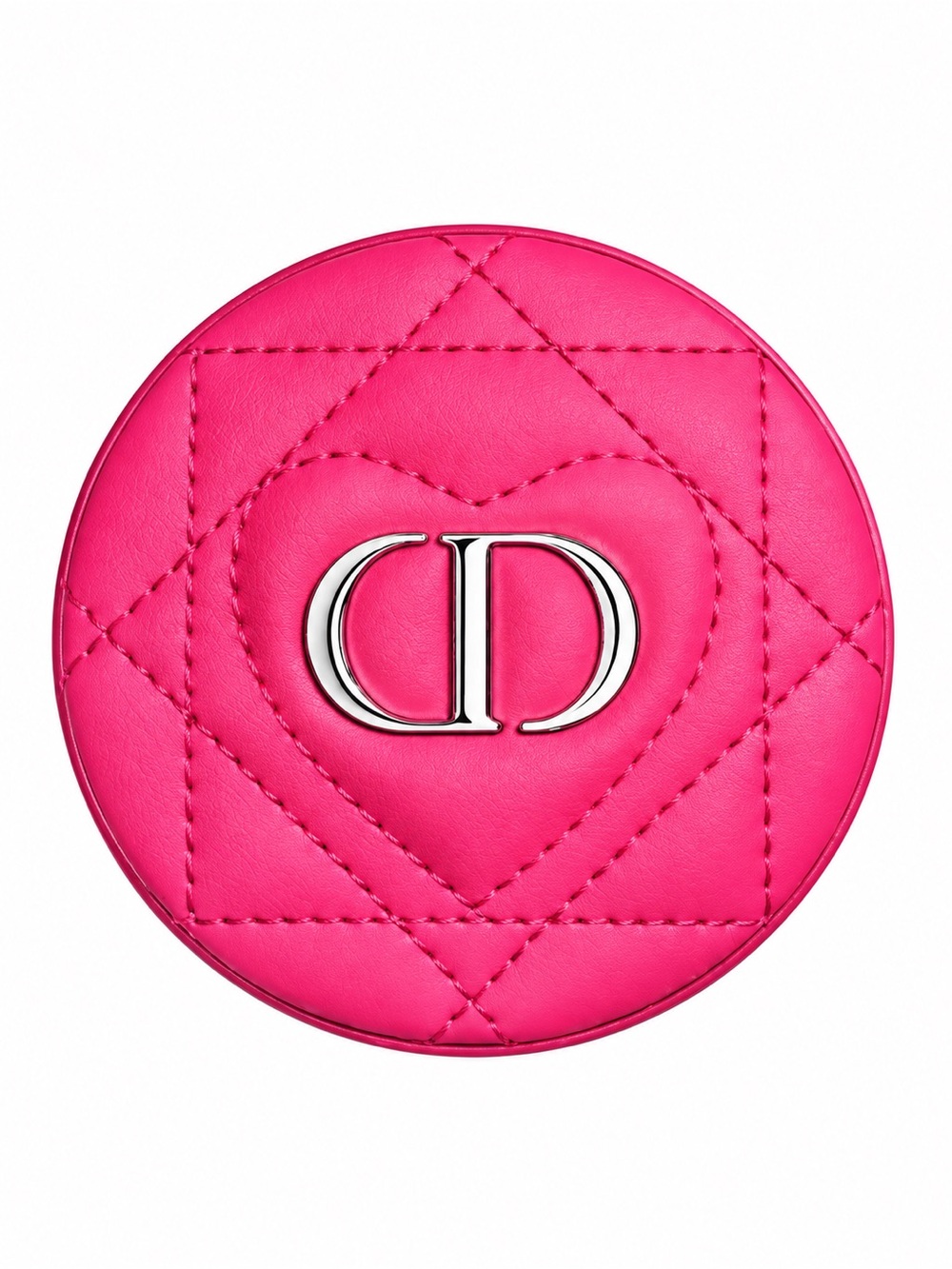Dior Pink Cushion Quilted Compact Mirror